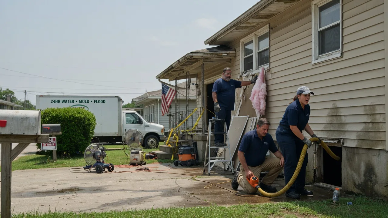 Water Damage Repair in Pinckneyville, IL near me